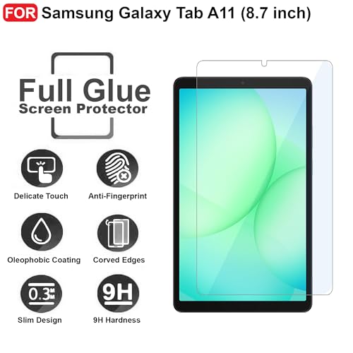 Image of CEDO Samsung Tab A11 (8.7 inch) Tempered Glass | Screen Protector Clear Tempered Glass for Samsung Galaxy Tab A11 (8.7 inch)