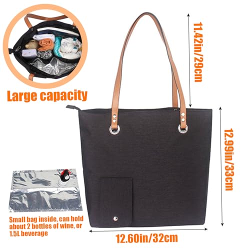 Bolso de vino con compartimento aislado y boquilla oculta para tus picnics y playa 6