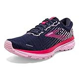 Brooks Ghost 13 - Tenis de correr para mujer - Peacoat/Lila/Frambuesa - 8 M, 39 EU