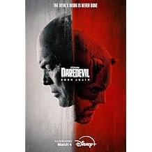 Daredevil Born Again 2024 Movie Posters for Boys & Girls Bedroom Decor Wall Art Print Gift Poster 11x17, Unframed