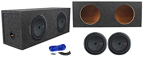 Audiosavings Bundle: (2) Kicker 48CWR102 CompR 10
