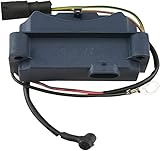 Outboard CDI Power Pack Ignition module fits Many 1996-2001 9.9 & 15 HP 4-Stoke compatible with Johnson Evinrude586650, 586505 & 586136