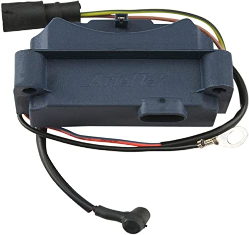 Outboard CDI Power Pack Ignition module fits Many 1996-2001 9.9 & 15 HP 4-Stoke compatible with Johnson Evinrude586650, 586505 & 586136