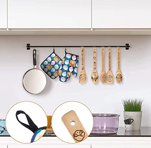 Happydaddy Kitchen Utensils Set Idea Utensil Wooden Spoons Set House Warming Wedding Present Spoon Set Kitchen Gift Set (Golden Girls) #TOP5