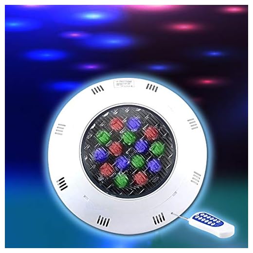 Tecnolux Euro Led Multicolor Piscina Luz 12V 15W