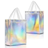 Nush Nush Impresionantes bolsas de regalo holográficas iridiscentes, juego