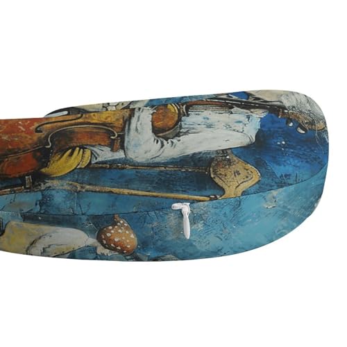 Almohada espuma viscoelástica cervical tamaño único miniatura 4