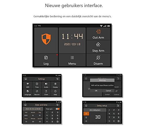 Komplettes WiFi Alarmanlage ST01-8 – Bild 7