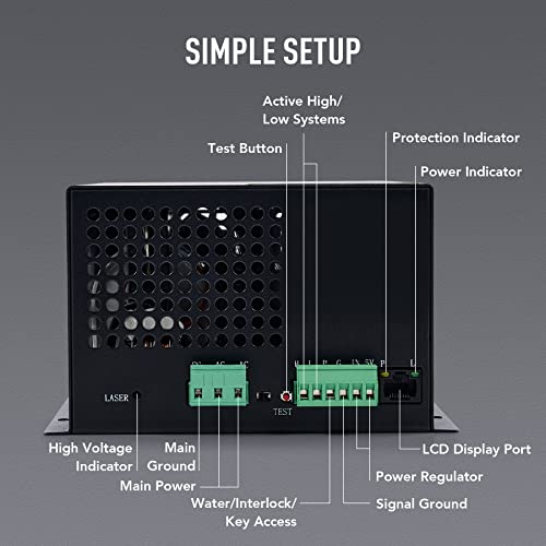 OMTech laser cutter machine