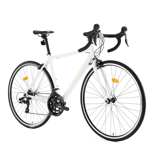 ROCKBROS AERIX Vélo de Route 700C Aluminium 16 Vitesses, Léger 11,36 kg, Guidon Droit, Vélo...