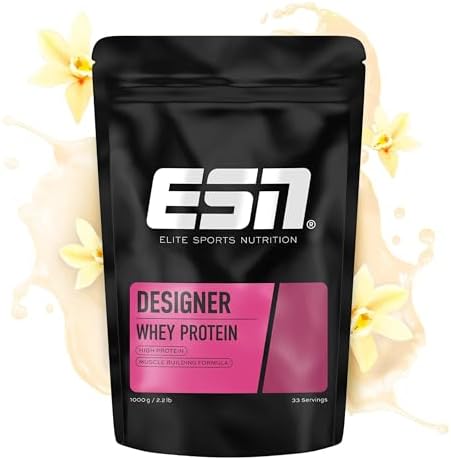 ESN Designer Whey Protein, Vanilla, 1000g