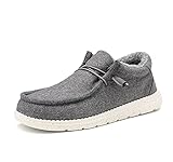 Bruno Marc Men's Breeze Slip-on Faux Fur Lined Loafers Casual Shoes Lightweight Comfortable Boat...