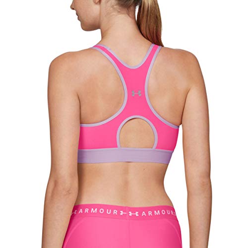 Image of Under Armour Women's Armour Mid Heathered Sports Bra