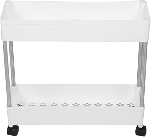 Carrito de almacenamiento de baño Carrito utilitario rodante Carrito de cocina Estante de almacenamiento de baño con ruedas Organizadores de baño de