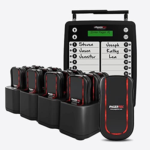 Restaurant Server Paging Pro (12 Pagers Included)