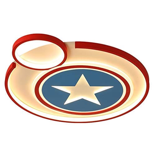 Azanaz Kinderen Serie Sterpatroon LED Plafondlamp Armatuur Verstelbaar CCT Driekleurig Interieurdecor voor Kinderkamer, Rond,52CM,60W
