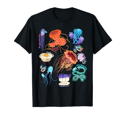 Medusas de biología marina Camiseta