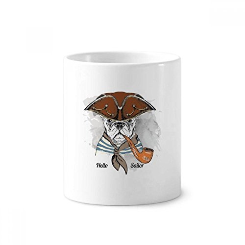Tasse en céramique aquarelle de chiens pour décorer votre bureau et ranger vos stylos préférés