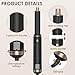 HyAdierTech Air Styler Haarbürste, 5-in-1-Set mit Lockenstab, negative Ionen, Glättungsbürste, Haartrockner mit 5 Zubehörteilen, 3 Temperaturen zum Locken von Volumen