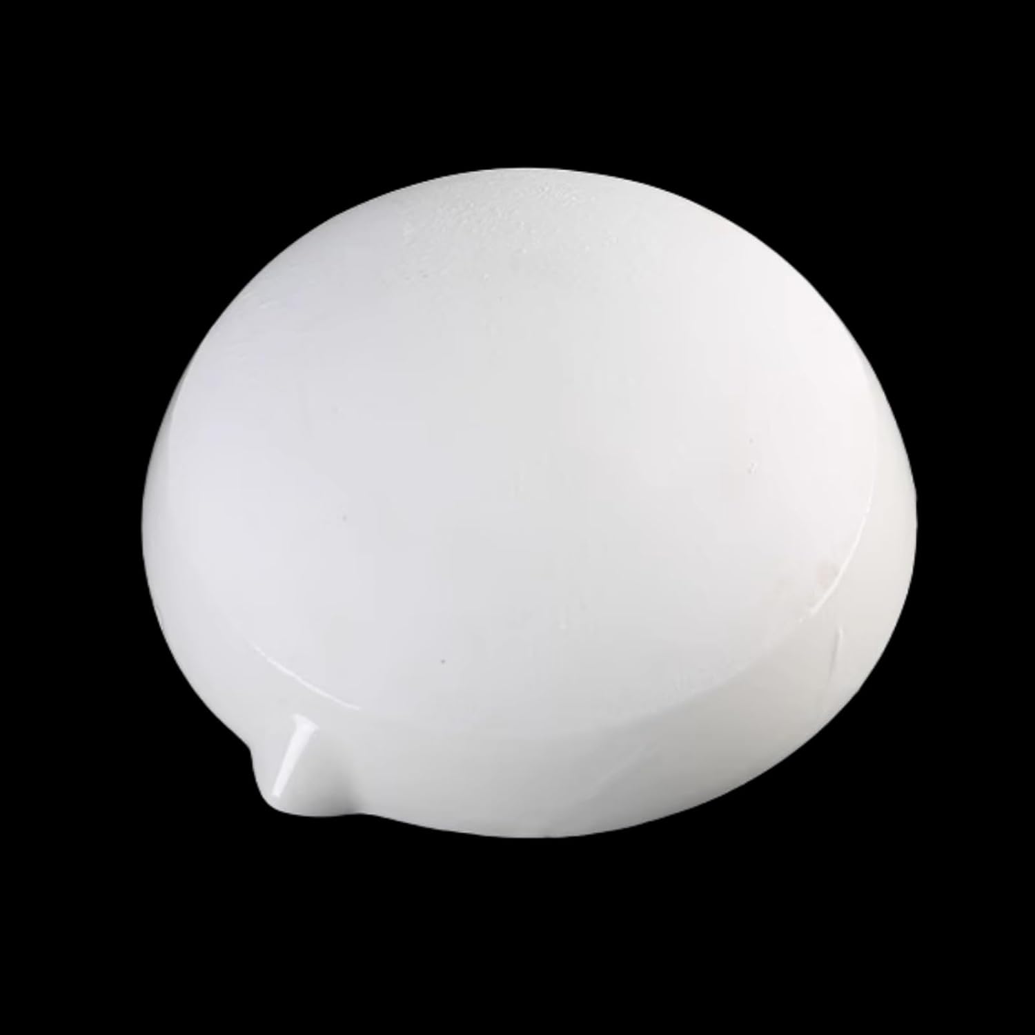 Ceramic Evaporation Dish Hemispherical High Temperature Resistant Laboratory Glassware Porcelain Evaporating Dish (2, φ112*46mm/200ml)