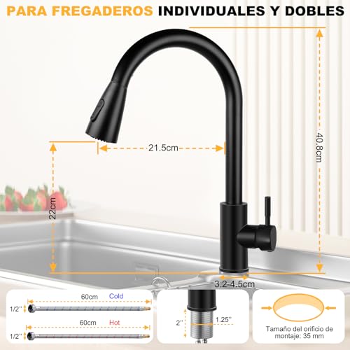 Tarja de acero inoxidable para empotrar 5 Imagen adicional