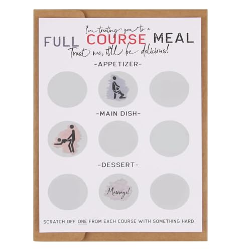 GONZTEL 1 pezzo Gratta e vinci erotici per adulti, Regalo