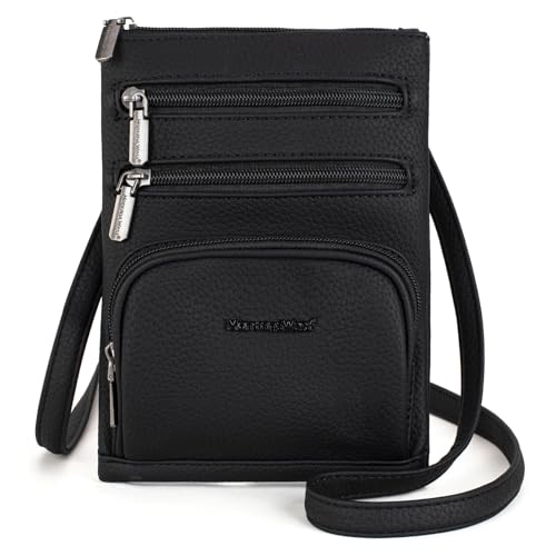 Montana West Small Crossbody Bag for Women Multi-Pocket Crossbody Purse