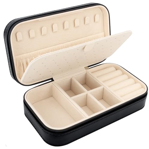 DesignSter Portable Travel Jewelry Organizer for Women