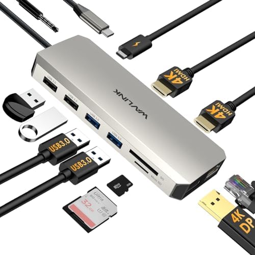 NOVOO 14-in-1 USB-C Docking Station für 39,99€ (Dual HDMI NOVOO 14-in-1 USB-C Docking Station für 39,99€ (Dual HDMI