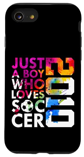 2010 JUST A BOY WHO LOVES Socer FOOTBALL 16th BIRTHDAY�B �X�}�z�P�[�X iPhone SE (2020) / 7 / 8 �p