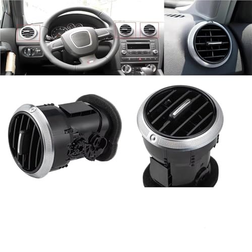 Rejilla aire coche: marco de ventilación de salpicadero compatible con modelos A3 8P 2008 a 2013 3