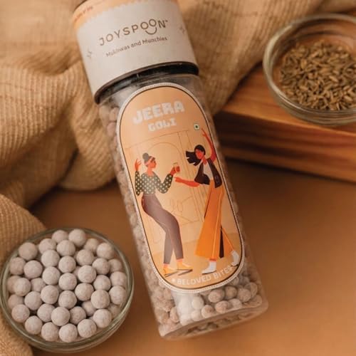 Image of JoySpoon Jeera Goli Mouth Freshener Pack of 2 Mukhwas After Meal Digestive Snack, 300g