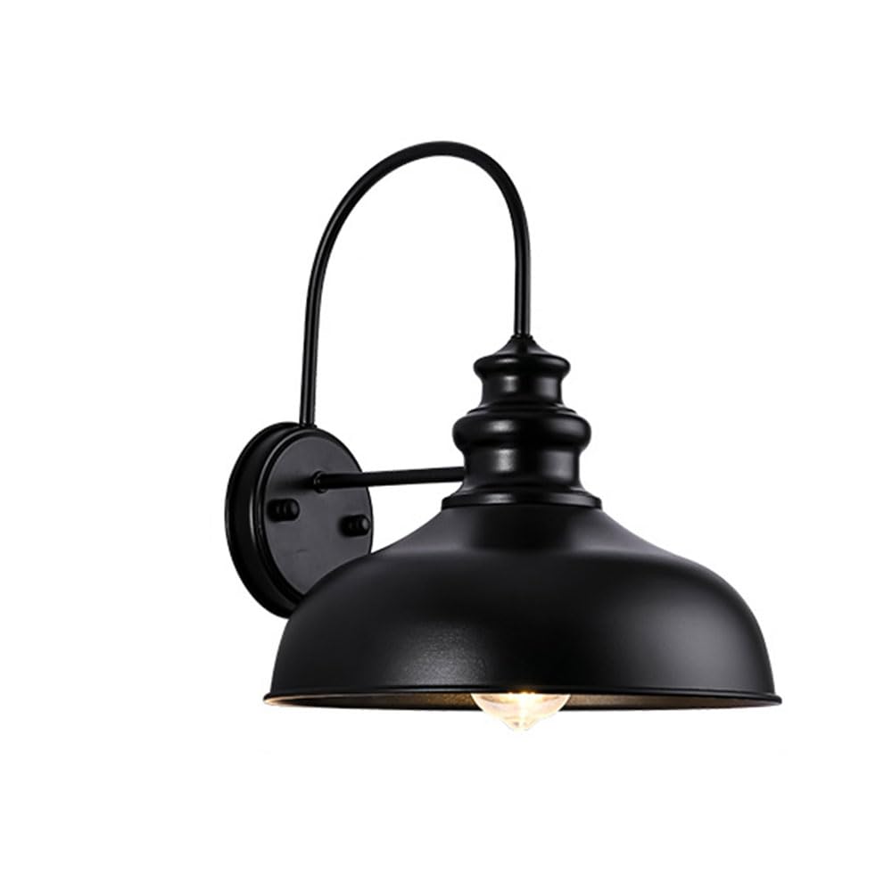Luz de pared al aire libre impermeable con casquillo E27 para iluminación exterior de casa 8