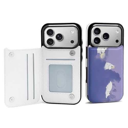 For iPhone 17 ProMax �Ή� �P�[�X �蒠�^ ���[�~�� �_�u���{�^���^ ���u���@�\ ���z�^ �v���~�A�����U�[�E�H���b�g�P�[�X, �}�O�l�b�g�� ���G��ǂ� �������U�[ �_�炩��tpu�P�[�X �J�[�h���[ ���^ �y�� 360�x�ی� #-B86S