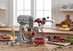 KitchenAid Ultra Power Plus Series 4.5-Quart Tilt-Head Stand Mixer, Contour Silver, KSM96CU