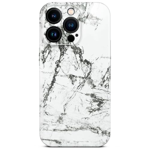 Coque iPhone 15 Pro ONEFLOW Bliss aspect marbre avec protection objectif photo