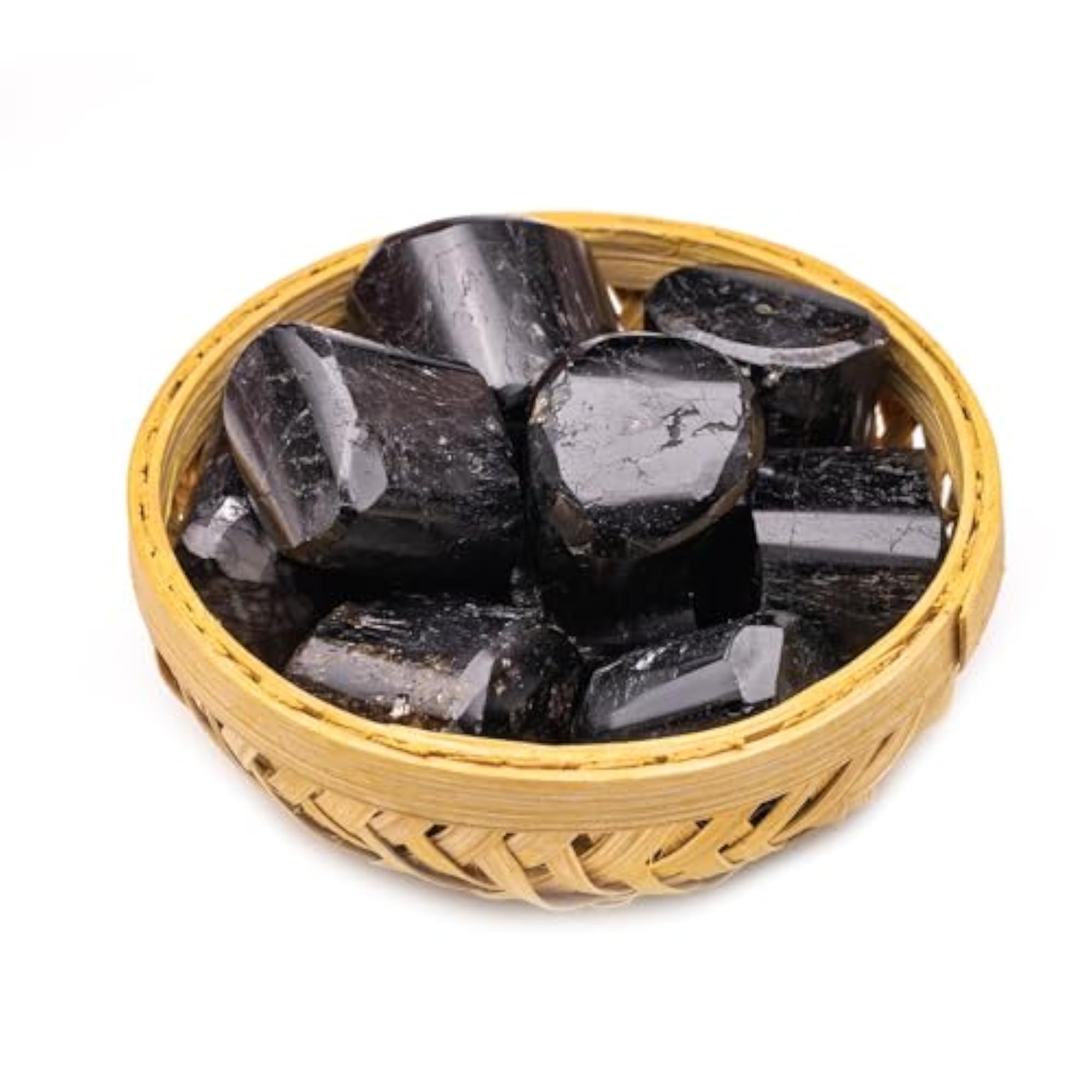 Natural Tourmaline Tumbled Stone Pebbles for Protection