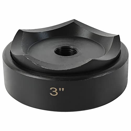 AMZCNC 3" Conduit Punch and Die for Hydraulic Knock Out Driver 3/4"-16UN Thread ((Conduit Hole Size) 3")(Actual Hole Size: 3.54") by AMZCNC - Image 5