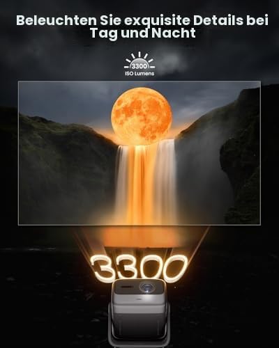 JMGO N1S Ultimate Projector 4K Triple Laser and Project...