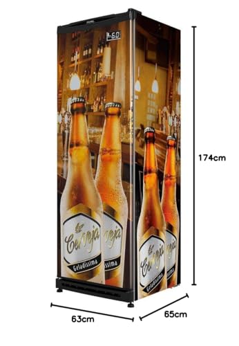 Refrigerador CV300R Porta Adesivada Cervejeira 110V (Emb. contém 1un. de 300 Litros) – Esmaltec