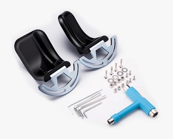 EXWAY Electric Skateboard Foot Restraints | Foot Position Locks | Auxiliary Foot Straps - Enhance Stability & Power During Cornering