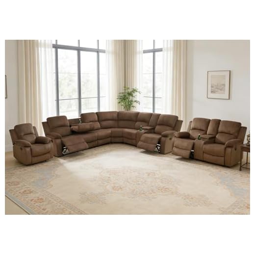 Anthato Manual Reclining Sectional Sofa