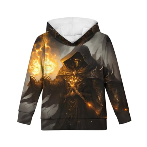 Image of GLUDEAR Teen Boys Girls Novelty Animal Galaxy Hoodies Sweatshirts Pullover