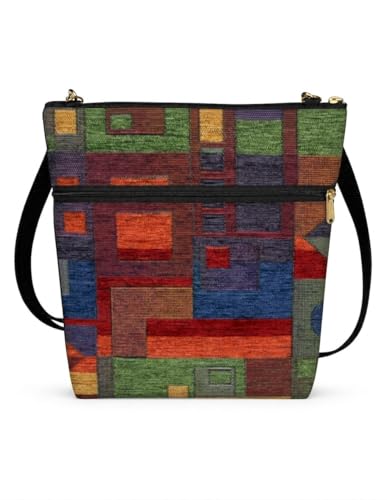 Image of Danny K. Women's Tapestry Bag Crossbody Handbag, Maggie Purse Handmade in the USA