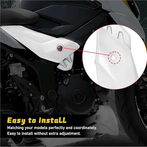 Capot selle passager Suzuki GSX-S750 finition premium rouge - 4