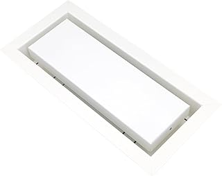 12 Kitchen Bulkhead Ideas for a Clean Seamless Look 7 Flush Mount Register 4X10 Inch Modern Air Vent White Wall Vent All Metal...