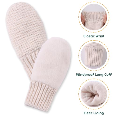 Gorro de invierno para bebé que cubre las orejas del frío con suavidad 4