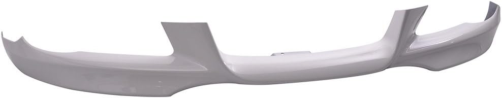 IKON MOTORSPORTS, Front Bumper Lip Compatible with 2007-2010 BMW E92 E93 3-Series Coupe Convertible, Air Dam Chin Splitter M-Tech Style PP Polypropylene Painted #300 Alpine White III, 2008 2009
