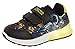 DC Comics Scarpe da Ginnastica per Ragazzi Batman Light Up LED Sport Running Shoes per Bambini Scuola Pompe con luci Lampeggianti Scarpe da Skate per Bambini, Giallo, 27 EU
