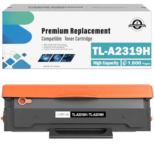 LAIPENG TL-A2310H TL-A2319H Toner Cartouche Noir 1600 Pages Compatible pour BP2309W BM2309W...